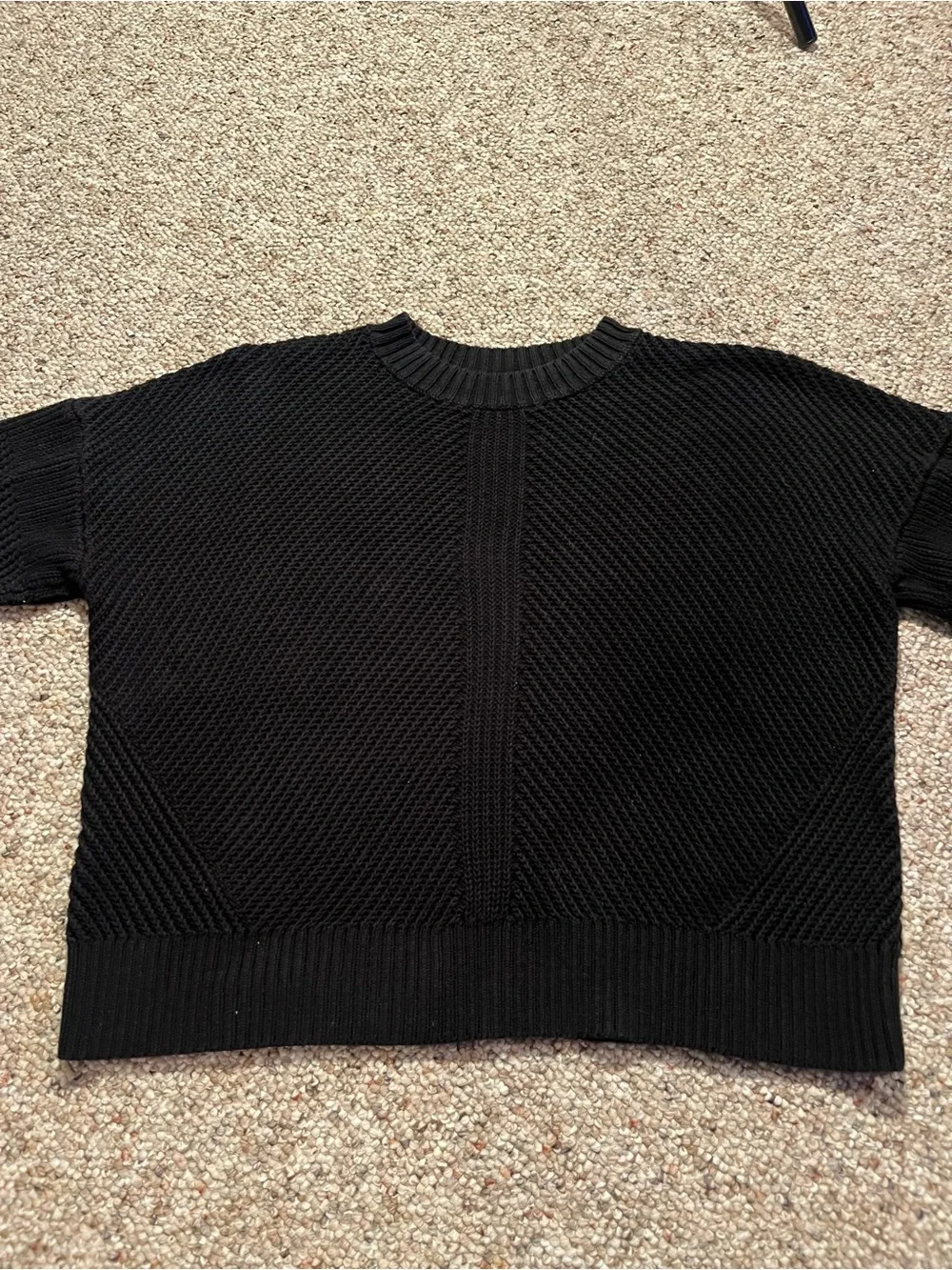 LuLuLemon Cashlu Boxy Knit Crewneck Sweater